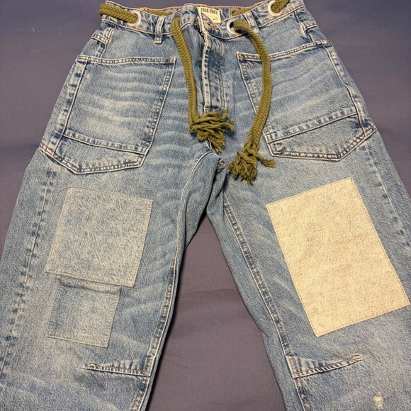 Free People Barrel Jeans - Picture 2 of 5